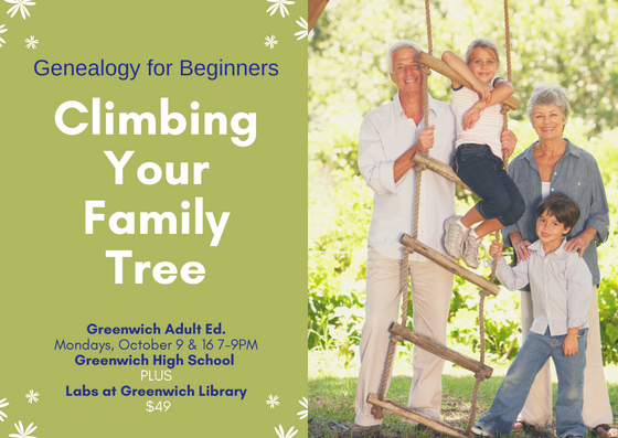 Climbing Your Family Tree Course Greenwich High School