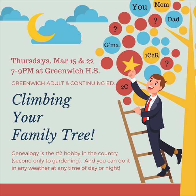 climbing your family tree course greenwich high school
