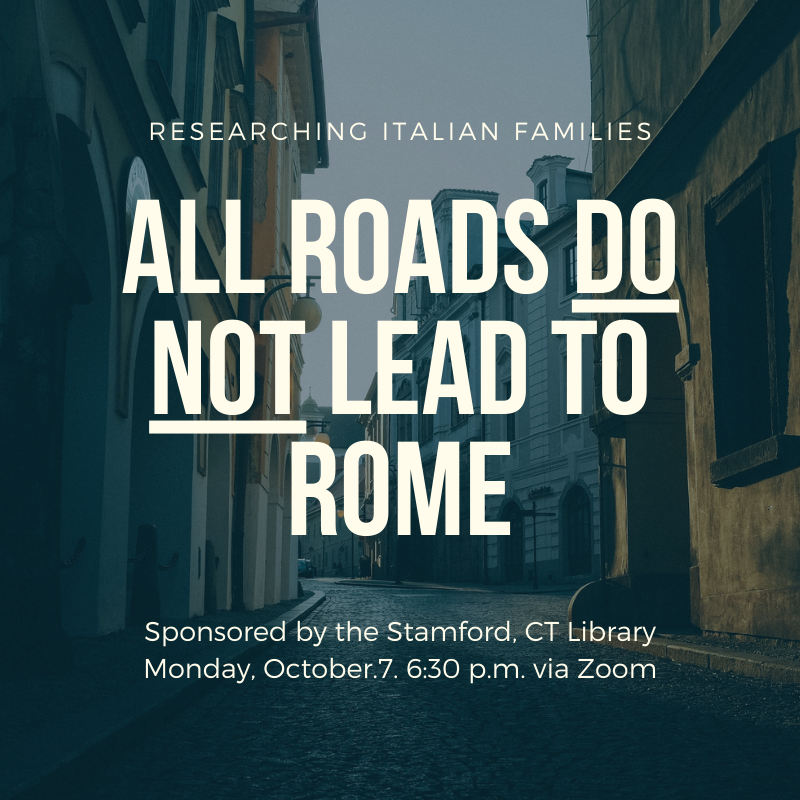 All roads do not lead to Rome