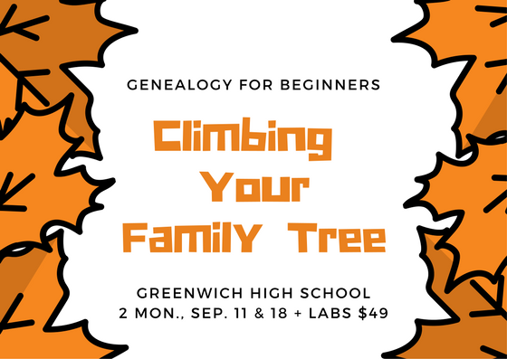 Climbing Your Family Tree Course Greenwich High School