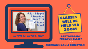 Greenwich Genealogy Course